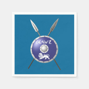 Serviette En Papier Bouclier Maccabee Et Paroles