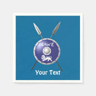 Serviette En Papier Bouclier Maccabee Et Paroles