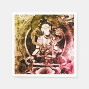 Serviette En Papier Bouddha de redimensionnement, Héroïka Vintage, Tib