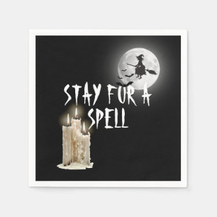 Serviette En Papier Bougies qui dégoulinent Halloween