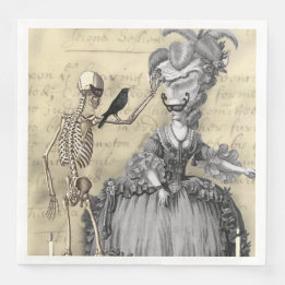 Serviette En Papier Boule Masquerade