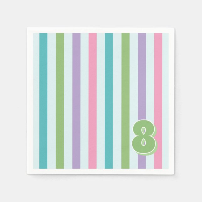 Serviette En Papier Bounce House Party (Devant)