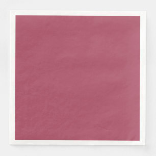 Serviette En Papier Bourgogne clair (couleur solide)