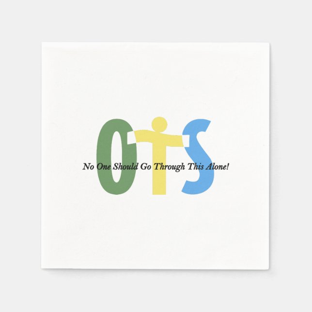 Serviette En Papier Bouton (Devant)