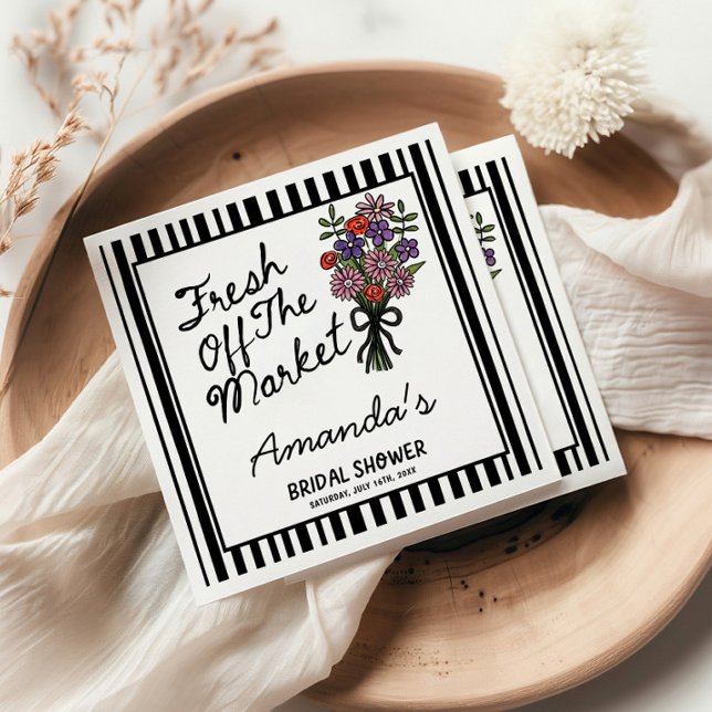 Serviette En Papier Bridal Shower  (Créateur téléchargé)