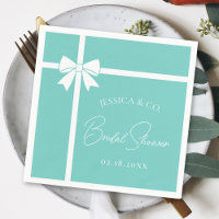 Bride & Co Elegant White Bow Ribbon Fête des marié