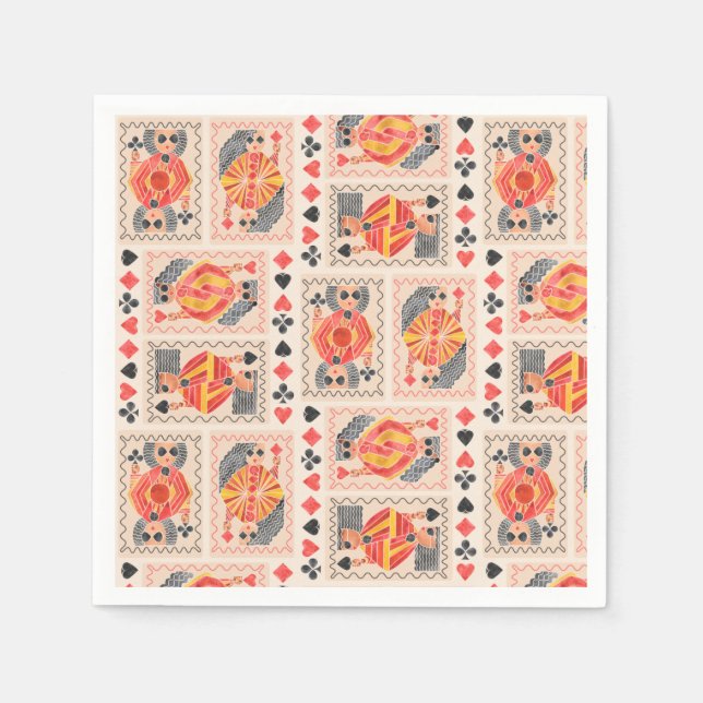 Serviette En Papier Bridge Club Napkins (Devant)