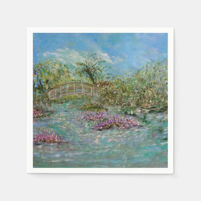 Serviette En Papier "Bridge Impressions" Serviettes de cocktail (Devant)