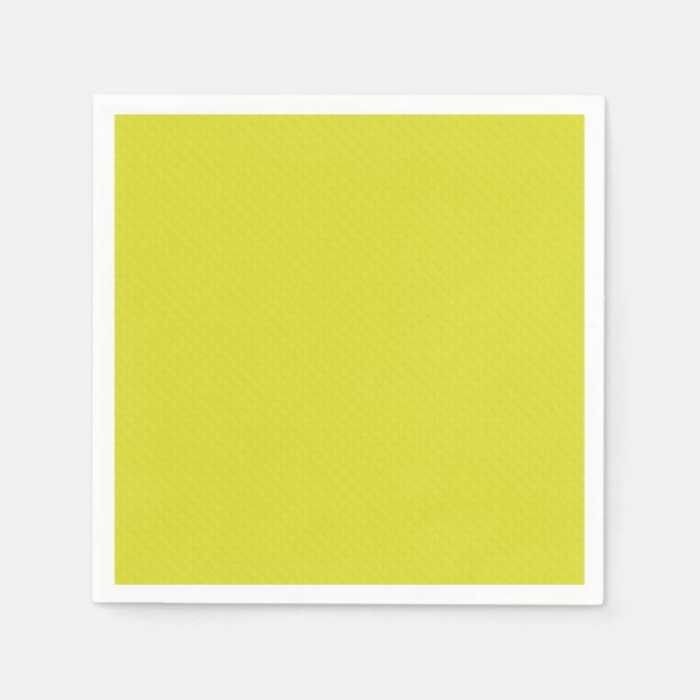 Serviette En Papier Bright neon yellow green textured  (Devant)