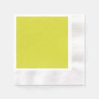 Serviette En Papier Bright neon yellow green textured