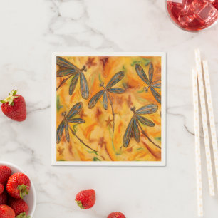 Serviette En Papier Brise chaude Flit Dragonfly