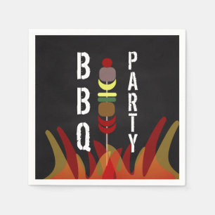 Serviette En Papier Broyeurs de viande BBQ Cuisiner dehors