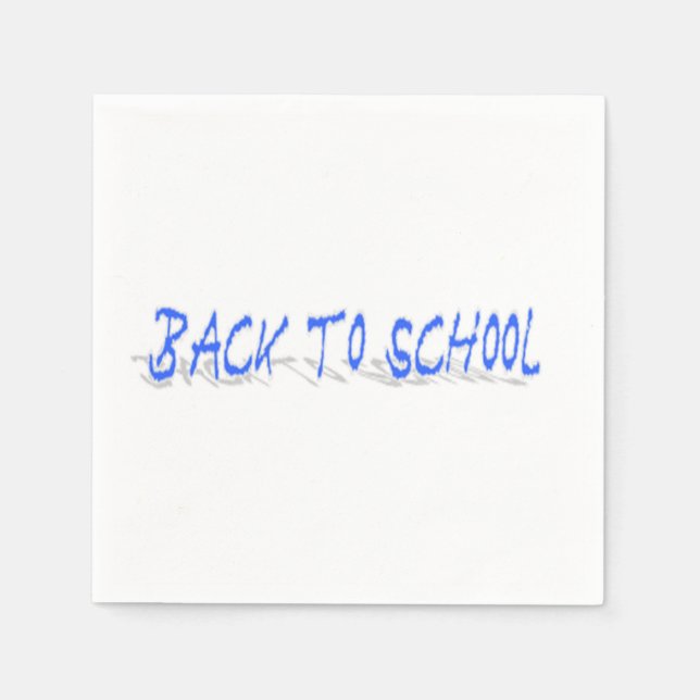 Serviette En Papier BTS bleu foncé (Devant)