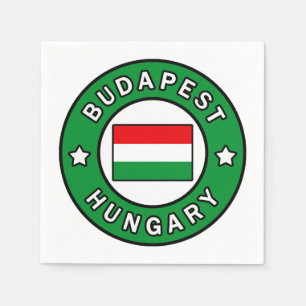 Serviette En Papier Budapest Hongrie