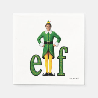 Serviette En Papier Buddy le logo Elf Movie