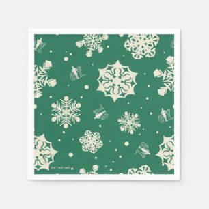 Serviette En Papier Buddy le Motif Elf Snowflake