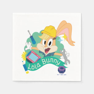 Serviette En Papier BUGS BUNNY BUILDERS™ Graphisme du personnage Lola