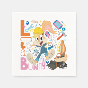 Serviette En Papier BUGS BUNNY BUILDERS™  Outils de travail de Lola Bu