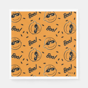 Serviette En Papier cacahuètes   Charlie Brown Boo ! Motif