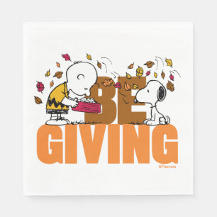 Serviette En Papier cacahuètes   Donner