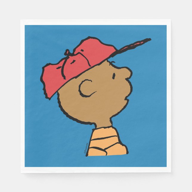Serviette En Papier cacahuètes | Franklin Baseball Casquette (Devant)