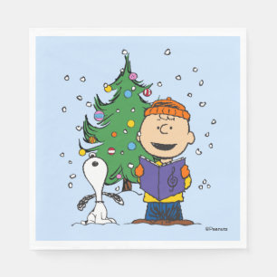Serviette En Papier cacahuètes Noël