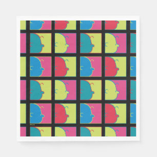 Serviette En Papier cacahuètes   Pop Art Charlie Brown