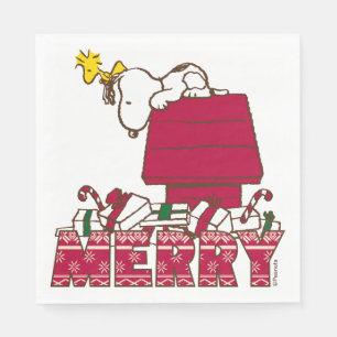 Serviette En Papier cacahuètes Snoopy & Woodstock Joyeux Sweat moche