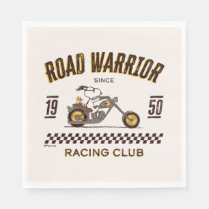 Serviette En Papier cacahuètes   Snoopy & Woodstock Road Warriors