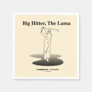 Serviette En Papier Caddyshack   Big Hitter, The Lama