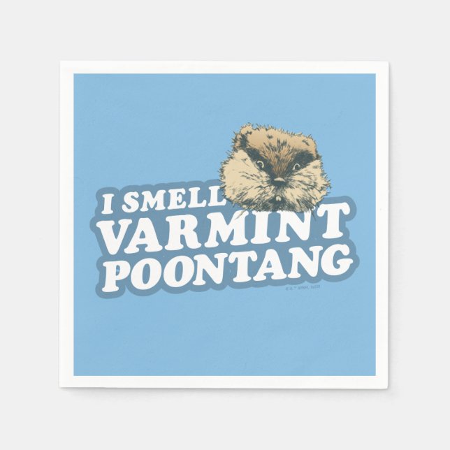Serviette En Papier Caddyshack | Varmint de l'odeur Poontang (Devant)