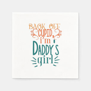 Serviette En Papier Cadeau Couple Je Suis Papa Fille