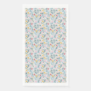 Serviette En Papier Cadeau d'anniversaire Architecture florale
