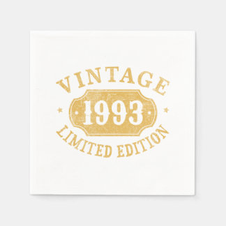 Serviette En Papier Cadeau d'anniversaire Best Limited pour les années
