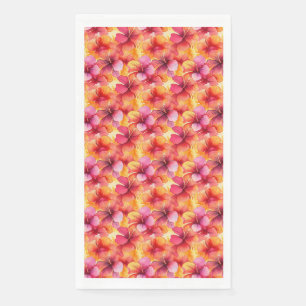 Serviette En Papier Cadeau d'anniversaire Fleur d'Hibiscus sans cout