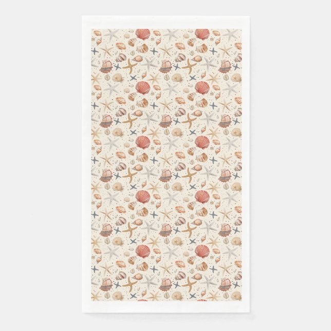 Serviette En Papier Cadeau d'anniversaire | La Mer Est Émotion Incarné (Devant)