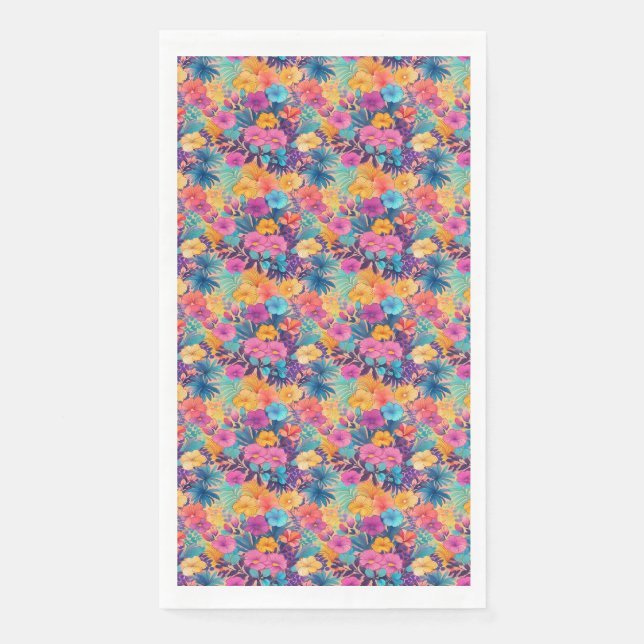 Serviette En Papier Cadeau d'anniversaire | Nous sommes liés à l'océan (Devant)