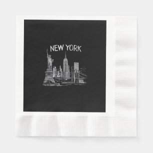 Serviette En Papier Cadeaux de New York pour hommes femmes NY Ville Vi