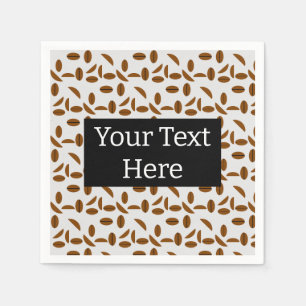 Serviette En Papier Café