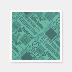 Serviette En Papier Café aimant