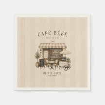 Cafe bebe fête de bébé mixte marron