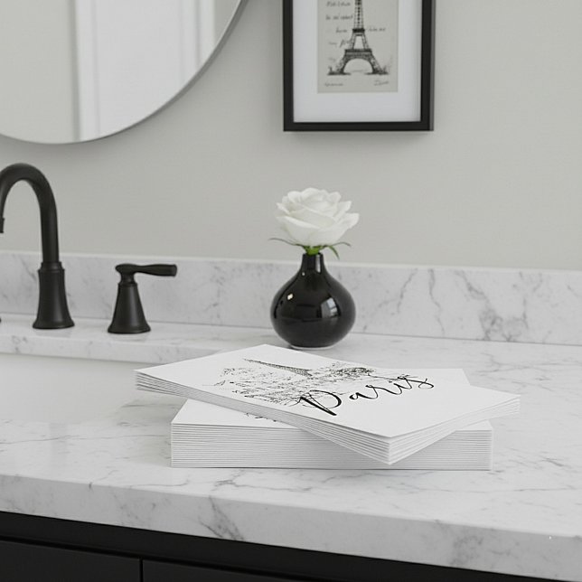 Serviette En Papier Café Paris (Créateur téléchargé)