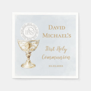 Serviette En Papier Calice Première Sainte Communion