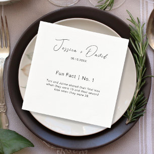Serviette En Papier Calligraphie moderne Script Fun Fun Fun Fun Fun Ma