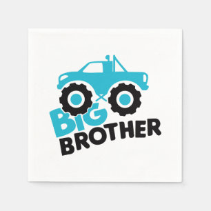 Serviette En Papier Camion Big Brother Monster