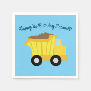 Serviette En Papier Camions Voitures Cute Anniversaire de enfant Party