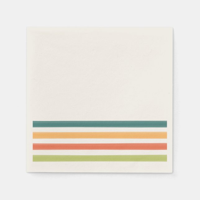 Serviette En Papier Camp chaos napkins (Devant)