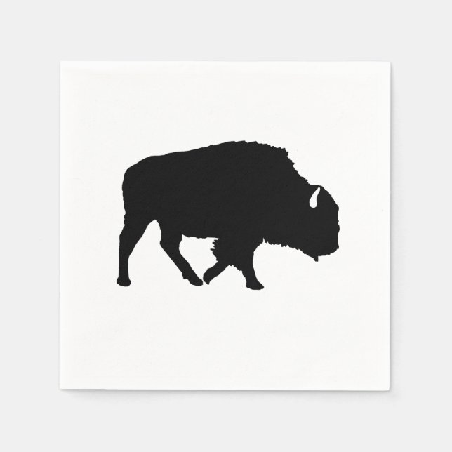 Serviette En Papier Camping sauvage de Buffalo (Devant)