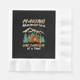 Serviette En Papier CAMPING, souvenirs