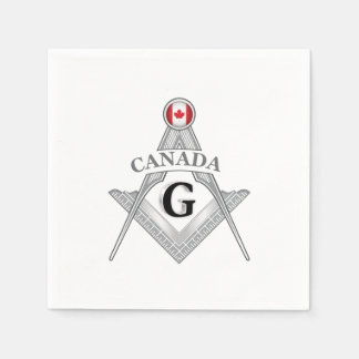 Serviette En Papier Canada freemasonry sign